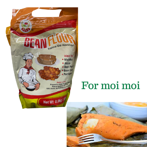 Efva Bean Flour: Net Weight 0.9kg (Sold in Packs)