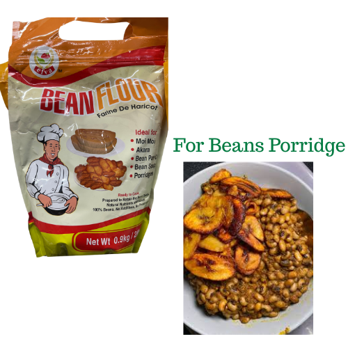 Efva Bean Flour: Net Weight 0.9kg (Sold in Packs)
