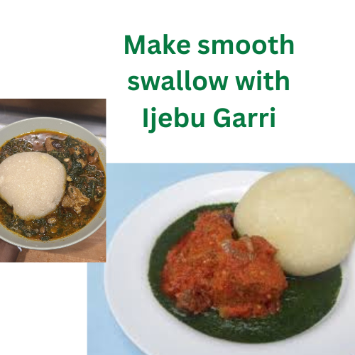 Authentic Ijebu Garri (Cassava Flakes)(5KG per bag)