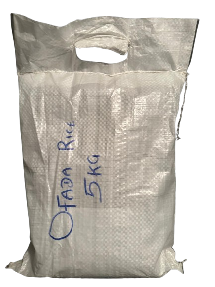Premium Nigerian Ofada Rice (5KG per Bag)