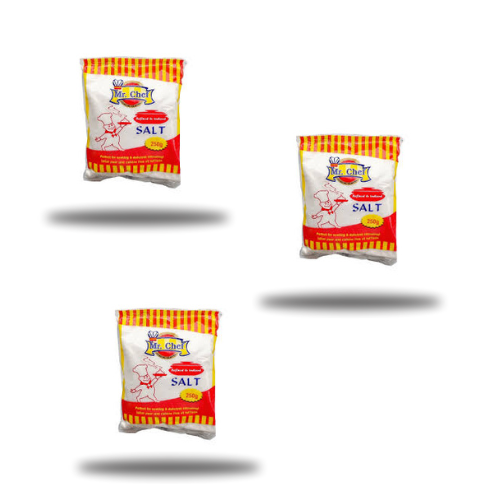 Mr. Chef Iodized Salt (250g per pack)