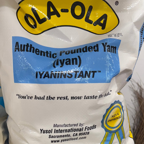Ola-Ola Authentic Pounded Yam Flour – The True Taste of Home (8.4KG)