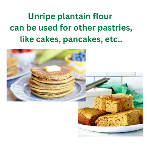 Premium Unripe Plantain Flour  (5KG Per bag) for "Amala", cakes, cookies,etc