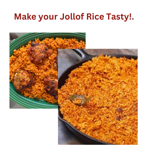 Mr. Chef Jollof Rice Seasoning Powder ($8 for 3 sachet)
